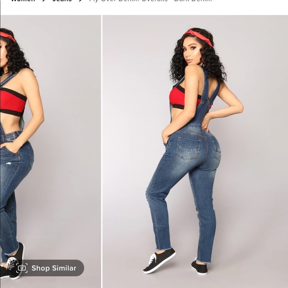Overalls from Fashion Nova BRAND NEW size XL - Picture 4 of 4